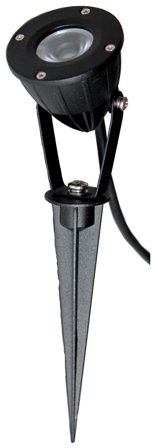 LightsOn Luminus 5002 Markspotlight svart, 300 lm, 5 W, Belysning