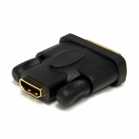 StarTech HDMI to DVI-D Video Cable Adapter - F/M - Video adapter - dobbeltlenke - HDMI (hunn) til DVI-D (hann) - svart