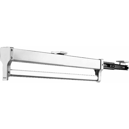 Rostfritt stål justerbar klädstång teleskopisk hängande garderob (292mm)