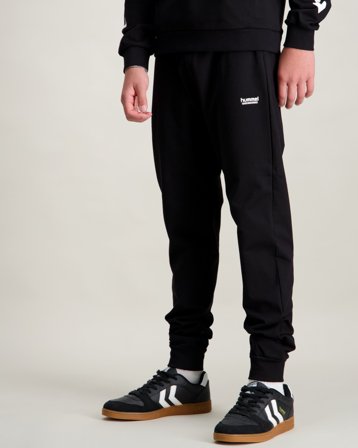 Hummel hmlJR REGULAR ADJ WAIST PANTS Schwarz Hosen Jungen - Kids Brand Store