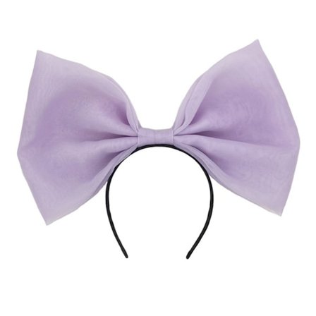 Hårbøyle Bowknot hårbånd LILLA