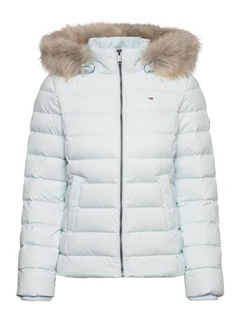 Tjw Basic Hooded Down Jacket Tommy Jeans Blue