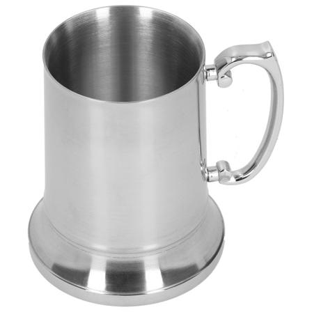 Rustfritt stål krus sølv med håndtak for bar hotellutstyr Cocktail glass beger kopper560ml