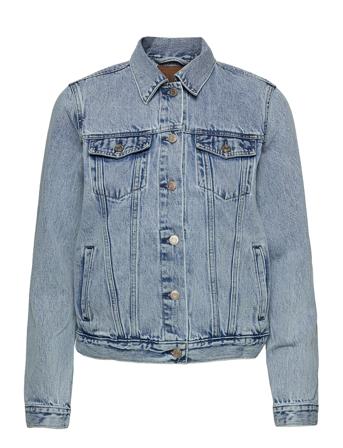 Icon Denim Jacket With Washwell Blue GAP