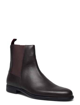Kyron_Cheb_Gr Støvletter Chelsea Boot Brun HUGO