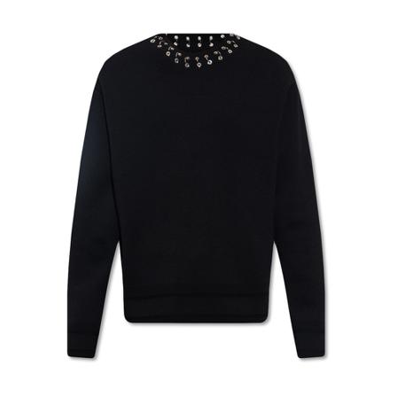 Givenchy, Wool sweater Zwart, Heren, Maat:M,wol