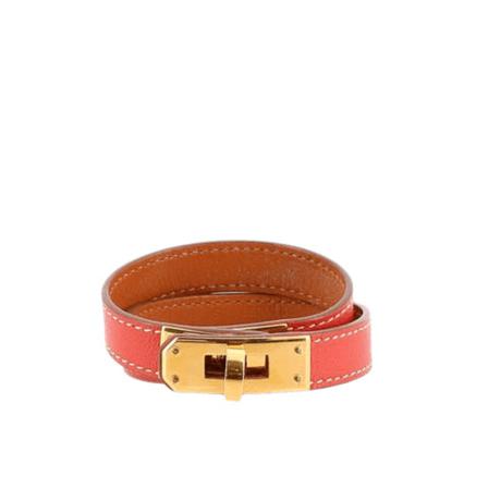 Hermès Vintage, Pre-owned Bracelet Roze, Dames, Maat:ONE Size,leer