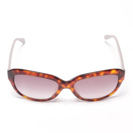 Moschino Pre-Owned, Pre-owned Plastic sunglasses Bruin, Dames, Maat:ONE Size