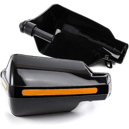 Universaalit moottoripyörän käsisuojat 7/8" 22mm Kahvasuojakilpi Moottoripyörä Motocross Skootteri Tuulenpitävät Ohjaustangon Käsisuojat 