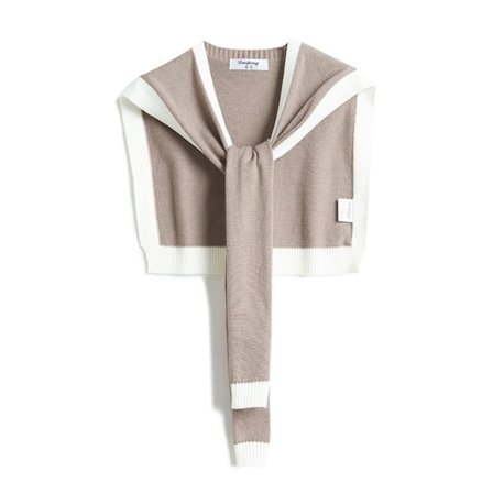 Sjal Shoulder Wrap Scarf KHAKI