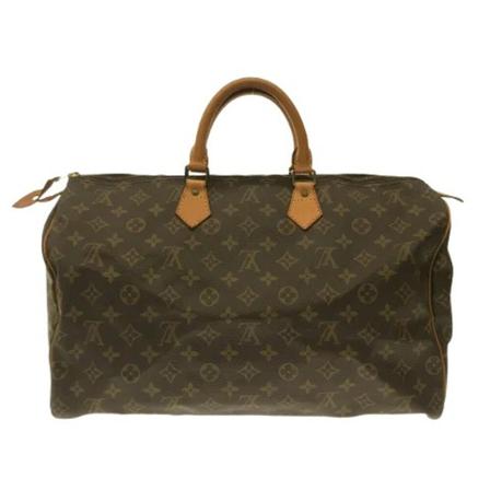 Louis Vuitton Vintage Pre-owned Canvas handTass , Bruin , Dames , Maat: ONE Size Vintage Tassen