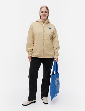 Marimekko Fraktaali Unikko Placement - Yellow - XS