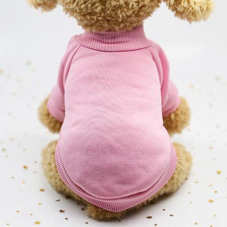 Pinkpet Kläder Katt Hund Teddy Bichon Pomeranian Enfärgad Med