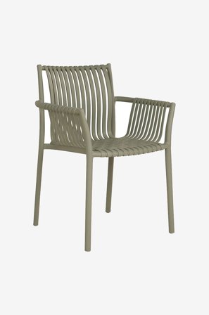 House Nordic - Utemöbler Tulsa Set om 4 - Grön - Matstolar - Från Homeroom