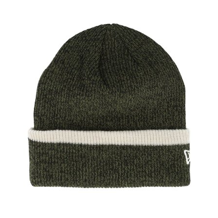 New Era - Green cuff Beanie - Ne Beanie Olive Cuff @ Hatstore