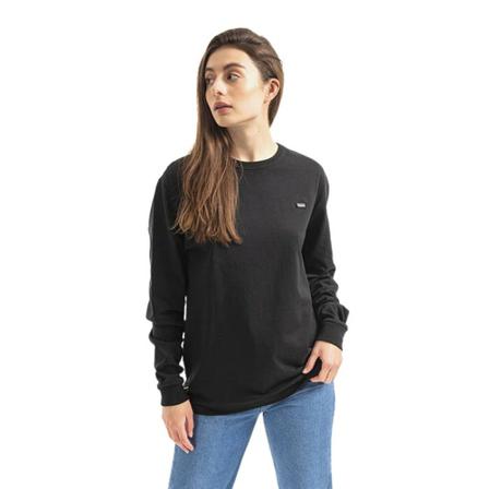 Vans, Koszulka Vn 0A5I8Yblk Czarny, Kobieta, Rozmiar: M
