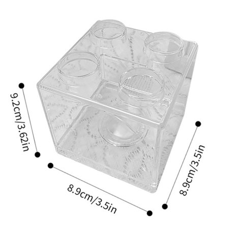 s Shape Coin Box Kid Money Bank Stablebar oppbevaringsboks leketøy