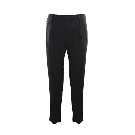 Dolce & Gabbana, Suit Trousers Zwart, Heren, Maat:M