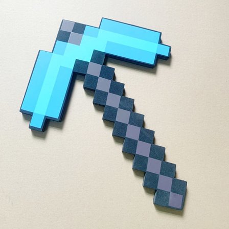 Minecraft-oheistuotteet, lelut, pelit, pieni sininen hakku 30 cm