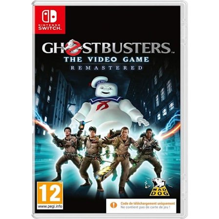 Videopeli - Ghostbusters - The Video Game Remastered - Nintendo Switch - 1-2 Pelaajaa - Toiminta