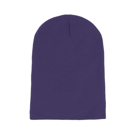 Beechfield - Violett Longbeanie Mütze - Purple Long Blank Beanie @ Hatstore