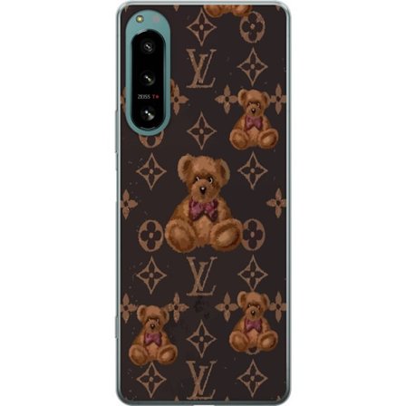 Kompatibelt Mobilskal till Sony Sony Xperia 5 IV Björnar med mönster lyx logga mode stil