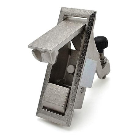 2 stk. sølvfargede skapdørlåser med trykknapp - Elektrisk flat skapmøbelhåndtak Skaplåsbare skuffer Skuff Camping Caravan Ca