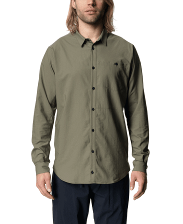 Houdini M's Longsleeve Shirt Sage Green