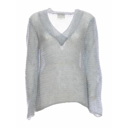 Forte Forte, V-neck Knitwear Blauw, Dames, Maat:S
