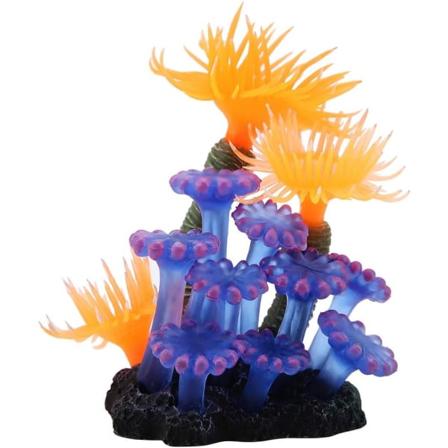 Simulointi Coral Fish Tank Silikoni Anemone Maiseman koristelu koristeet