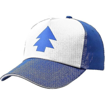 Blå Furu Tre Dipper Caps - Justerbar Mote Hip Hop Unisex Svart Pappa Hatt Flat Skygge Baseball Caps_Newway
