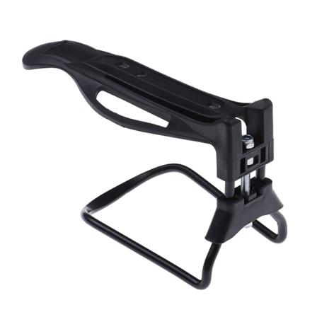 Justerbar vattenflaskhållare i aluminium Monteringsställ för cykel Bi Black one size
