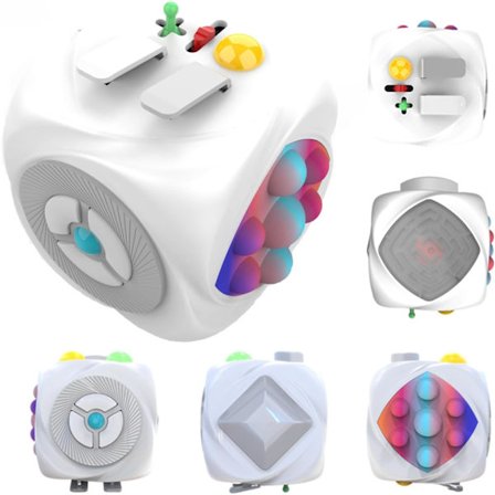 Anti-Stress Fidget -noppalelut - Sormenpään dekompressioaistilelut autismiin, ahdistukseen ja stressin lievitykseen