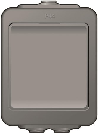 Norwesco AquaBest 1860052 Strömställare grå, 1-polig, Strömbrytare & vägguttag