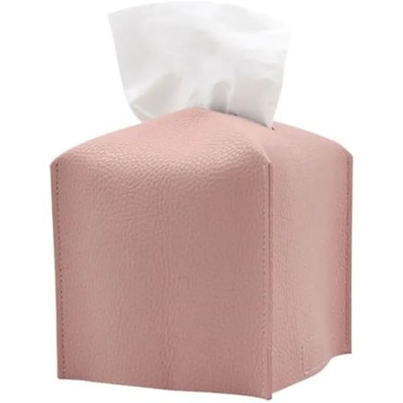 Neliömäinen nenäliina-annostelija, nahkainen nenäliina-annostelija, koristeellinen nenäliina-annostelija, ravintola, koti, toimisto, hotelli, auto (