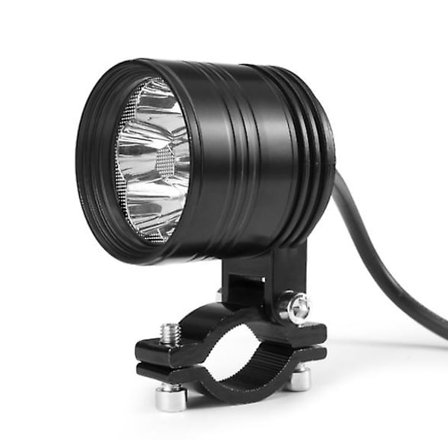 Motorcykelstrålkastare Extra LED-lampor, Framstrålkastare Extra Motorcykelstrålkastare 12V Dimljusstrålkastare för Lastbil Motorcykel Quad Scooter