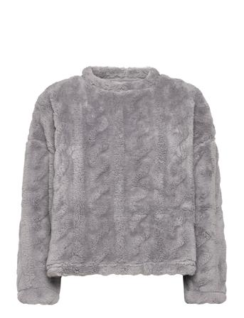 Nalane - Sweatshirt Topp Grå Etam