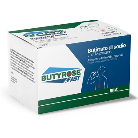 Butyrose Fast 20 Stick - Integratore Digestivo Efficace