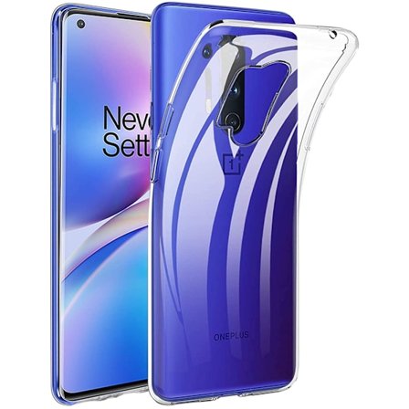 OnePlus 8 Pro - Transparent TPU Skal 0.5 mm