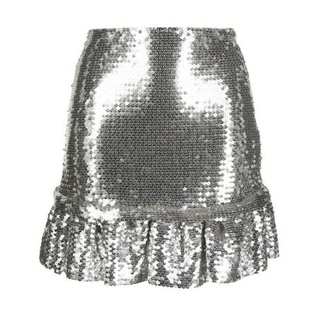 Paco Rabanne 22Ajju326P00309 Nederdel Grå, Dame, Størrelse: 3XS