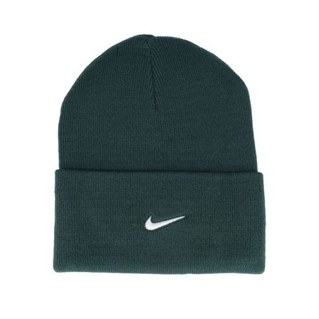 Nike - Grön cuff Beanie - Peak Beanie Swoosh F24 Green Cuff @ Hatstore