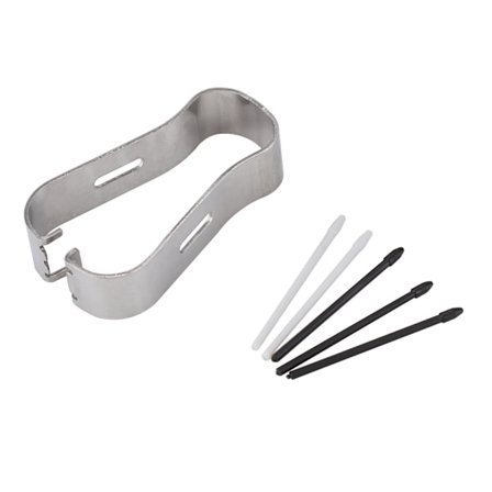 Stylus S Pen Spidser Pen Efterfyldningssæt til Samsung Galaxy Note 8/9 Tab S3/4 (Sort)