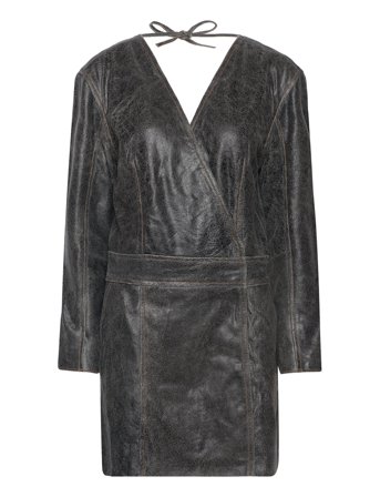 2Nd Clement - Leather Crush Black 2NDDAY