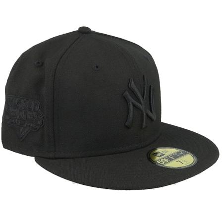 New Era - MLB Noir fitted Casquette - New York Yankees Obsidian Rose 59FIFTY Bob 09 World Series Black/Pink Uv Fitted @ Hatstore