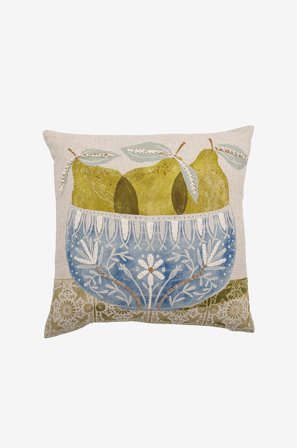 Bloomingville - Orta Pude - Grøn - Pyntepuder & pudebetræk - Fra Homeroom