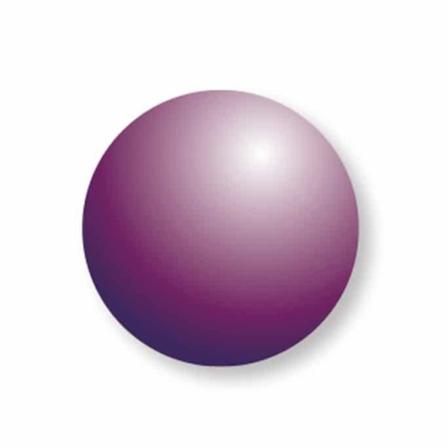 Farvet glas effekt vandbaseret maling 25 ml lilla - La Pajarita Violet
