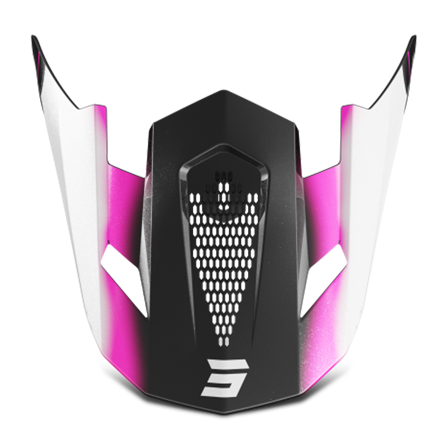 Shot Lite Astral MX Helmet Peak Blue/Pink Matt