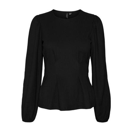 Vero Moda Detail Topp svart, Dam, Dam, Storlek: S