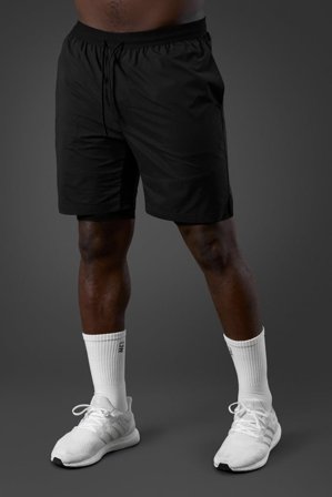ICANIWILL - Reboot Tech 2-in-1 Shorts Black- Shorts - Heren - sportkleding van ICIW