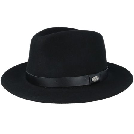 Headzone - Svart fedora Hatt - Black Fedora @ Hatstore